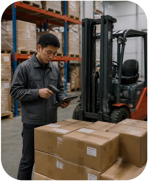 Приемка товара на складе в Китае с проверкой и фотоотчетом